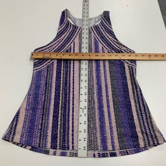 Prana Tank Top Womens S Small Multi Racerback Boost Printed Sleeveless Stretch - Picture 7 of 11